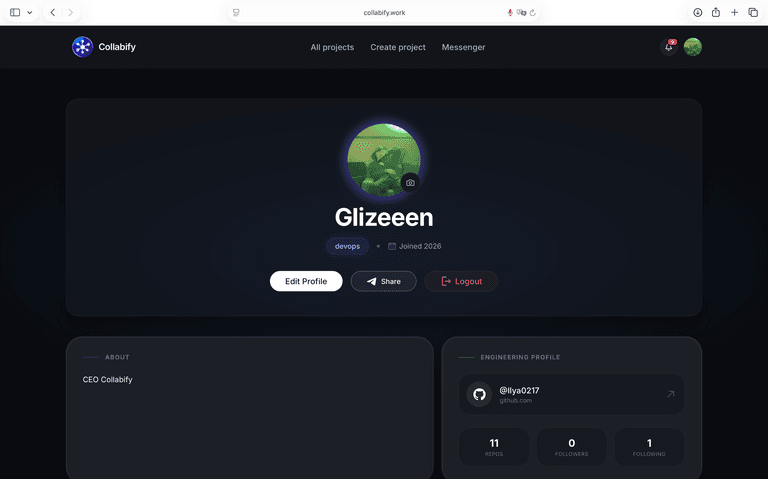 Collabify — скриншот 3 из 5