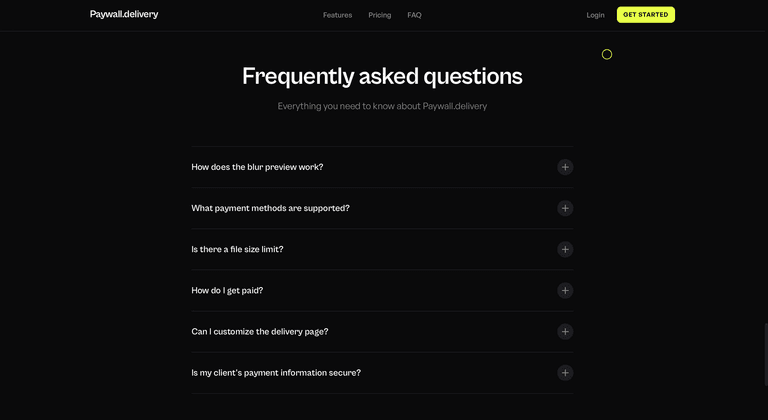 Paywall Delivery — скриншот 4 из 5